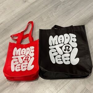 Lot of 2 lululemon Made To Feel Bags